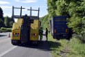 LKW in Boeschung A 3 Rich Frankfurt Hoehe Roesrath Lohmar P012